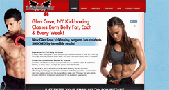 Desktop Screenshot of ilovekickboxing-glencoveny.com